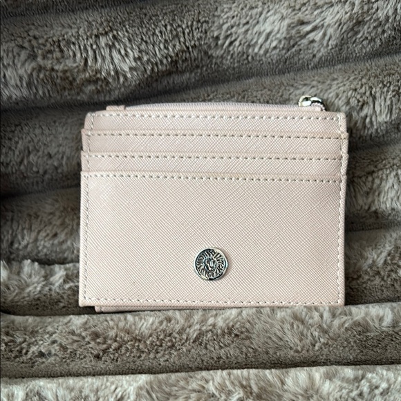 Anne Klein Elegant Pink Card Holder - Picture 1 of 9